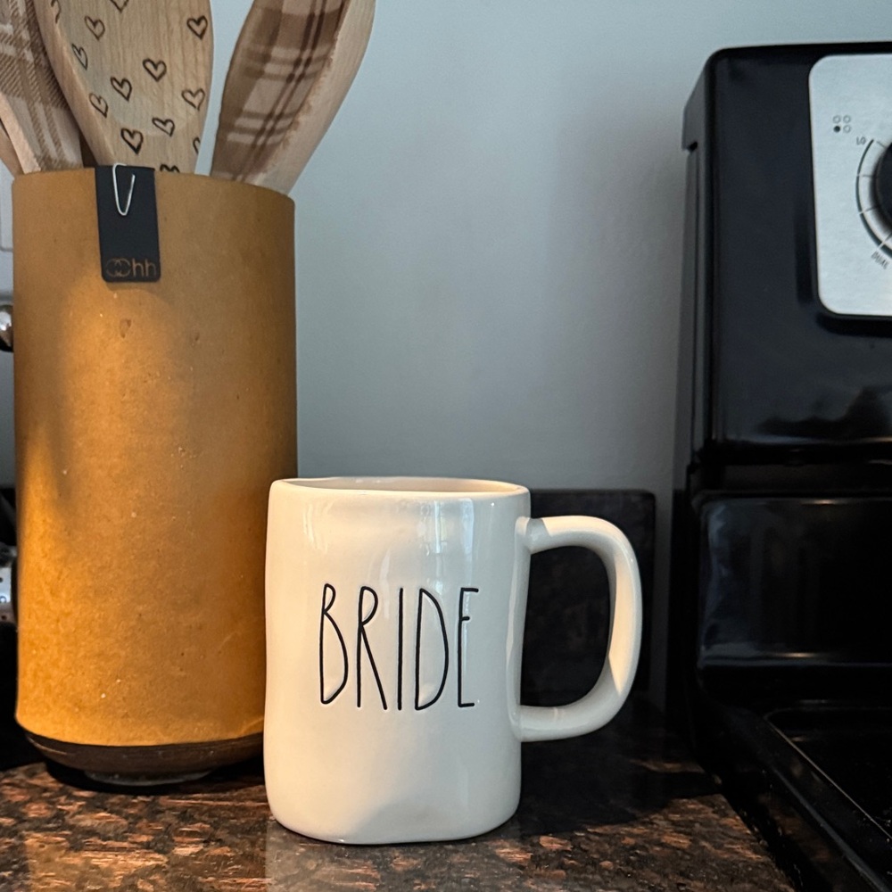 Rae Dunn White 'Bride' Mug